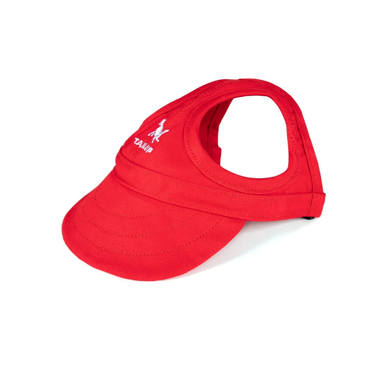 Adjustable Dog Sun Hat - UV Visor & Ear Holes
