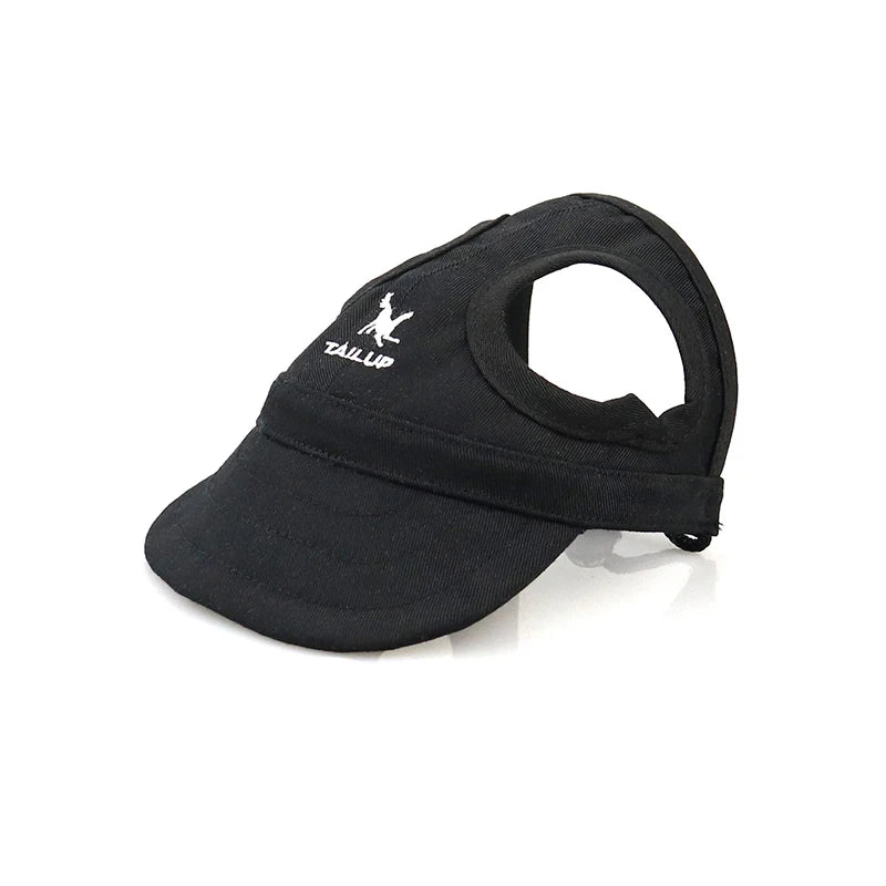 Adjustable Dog Sun Hat - UV Visor & Ear Holes