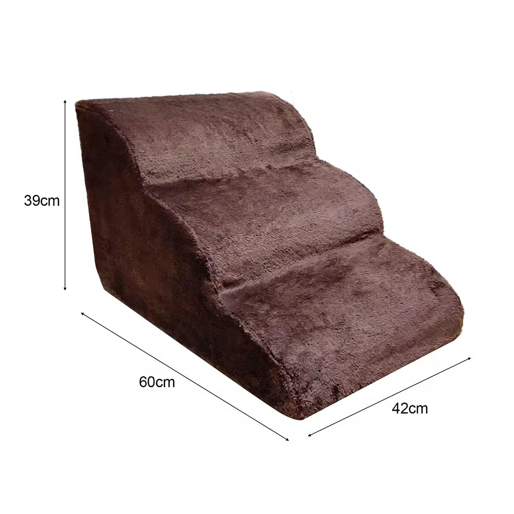 CatDog 3-Tier Pet Ramp - Non-Slip & Machine Washable