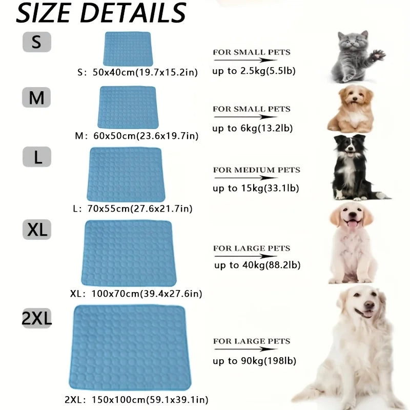 CatDog XL Cooling Mat - Self-Cooling & Machine Washable