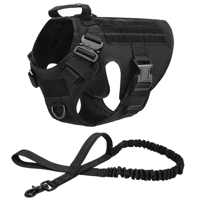 CatDog Tactical Dog Vest - 1050D Nylon & MOLLE Compatible
