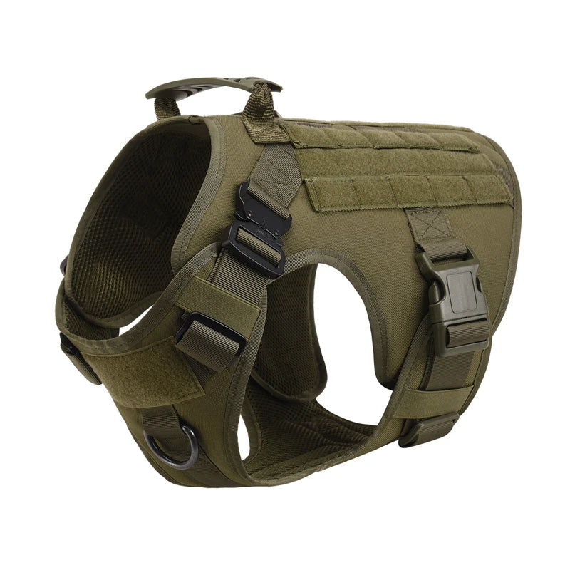 CatDog Tactical Dog Vest - 1050D Nylon & MOLLE Compatible