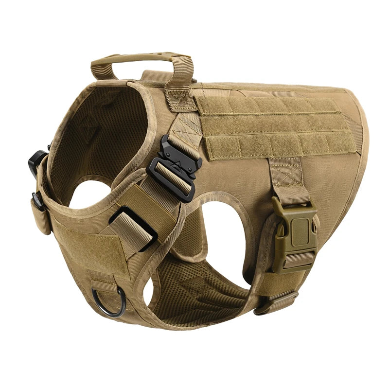 CatDog Tactical Dog Vest - 1050D Nylon & MOLLE Compatible