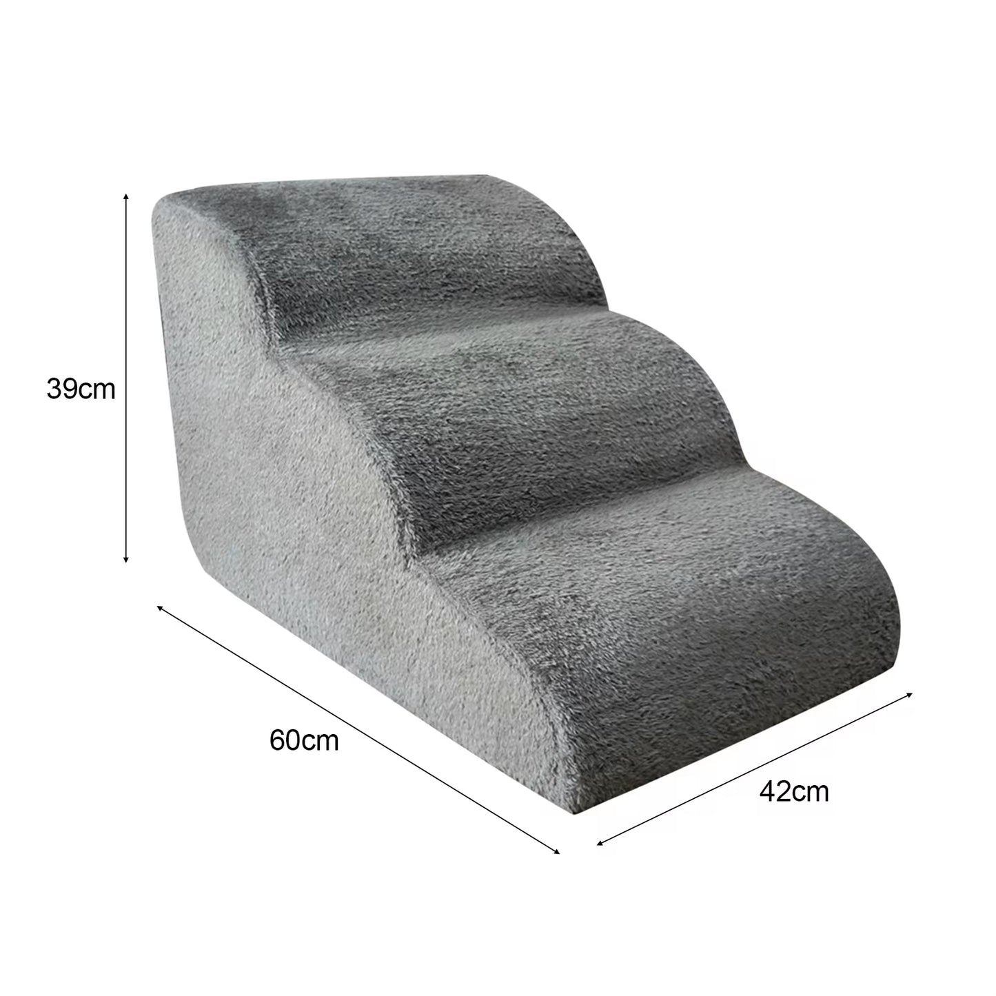 CatDog 3-Tier Pet Ramp - Non-Slip & Machine Washable