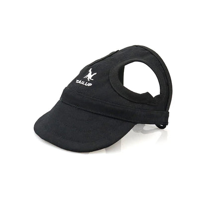 Adjustable Dog Sun Hat - UV Visor & Ear Holes