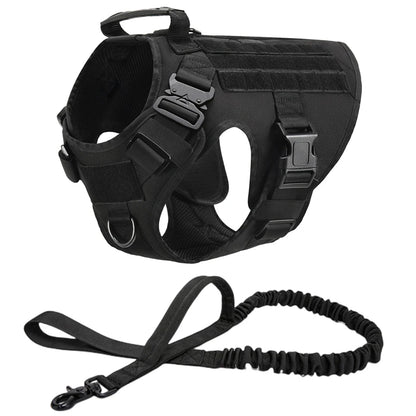 CatDog Tactical Dog Vest - 1050D Nylon & MOLLE Compatible