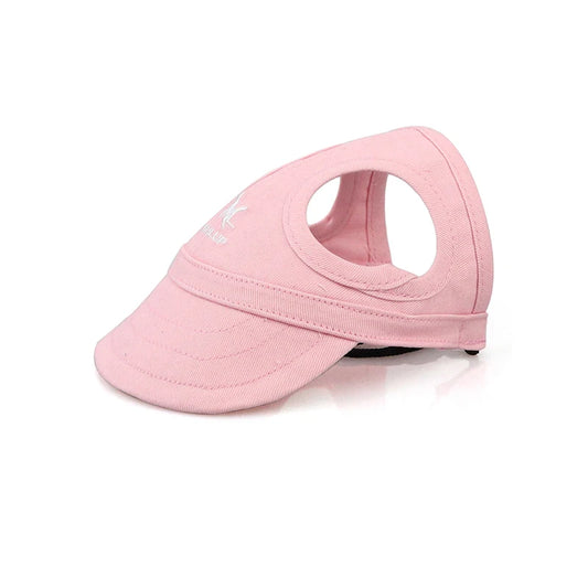 Adjustable Dog Sun Hat - UV Visor & Ear Holes